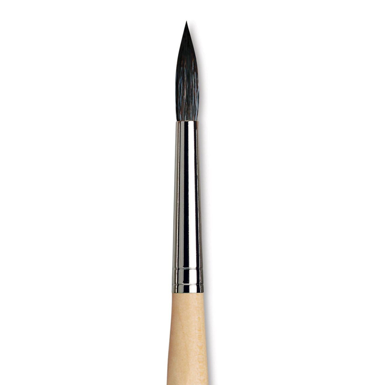 Da Vinci Petit Gris Pur Blue Squirrel Brush - Round, Short Handle, Size 8